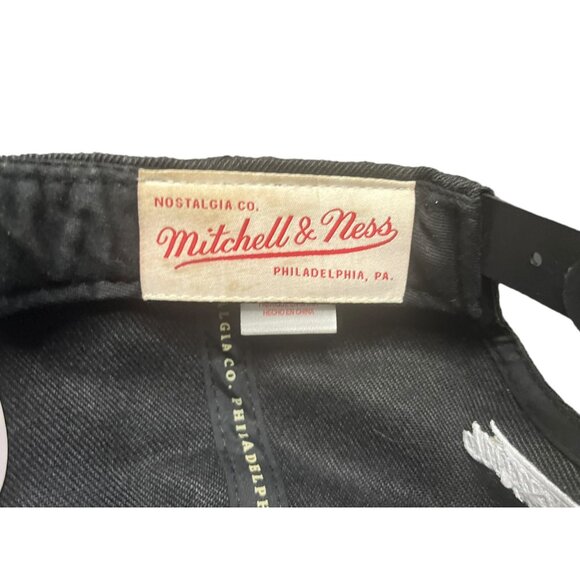 Brooklyn Nets‎ NBA Classic Snapback Hat Black Mitchell and Ness - Picture 10 of 12